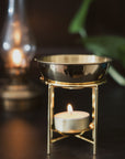 Essential Oil Burner - Golden